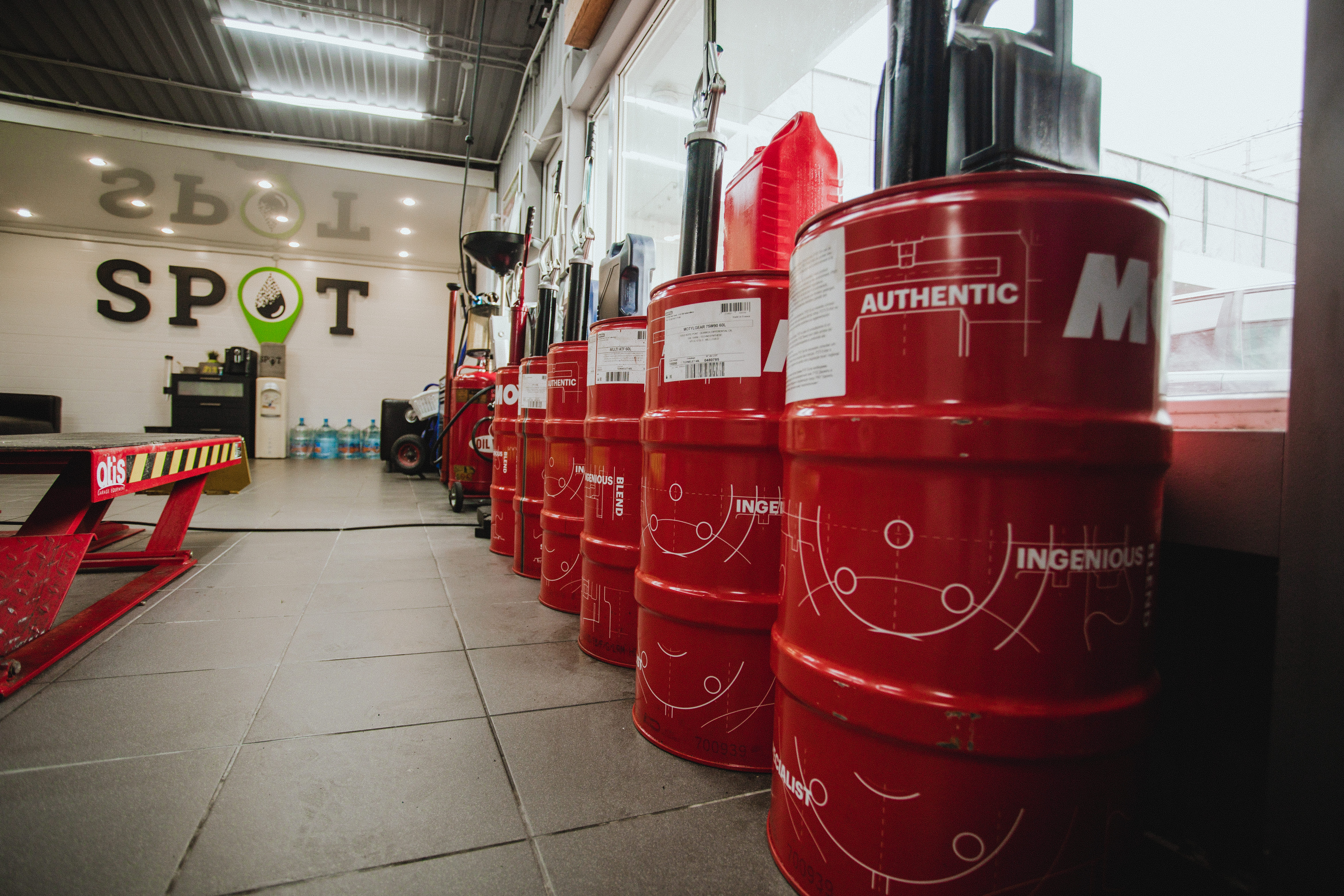 Замена масла SPOT №2