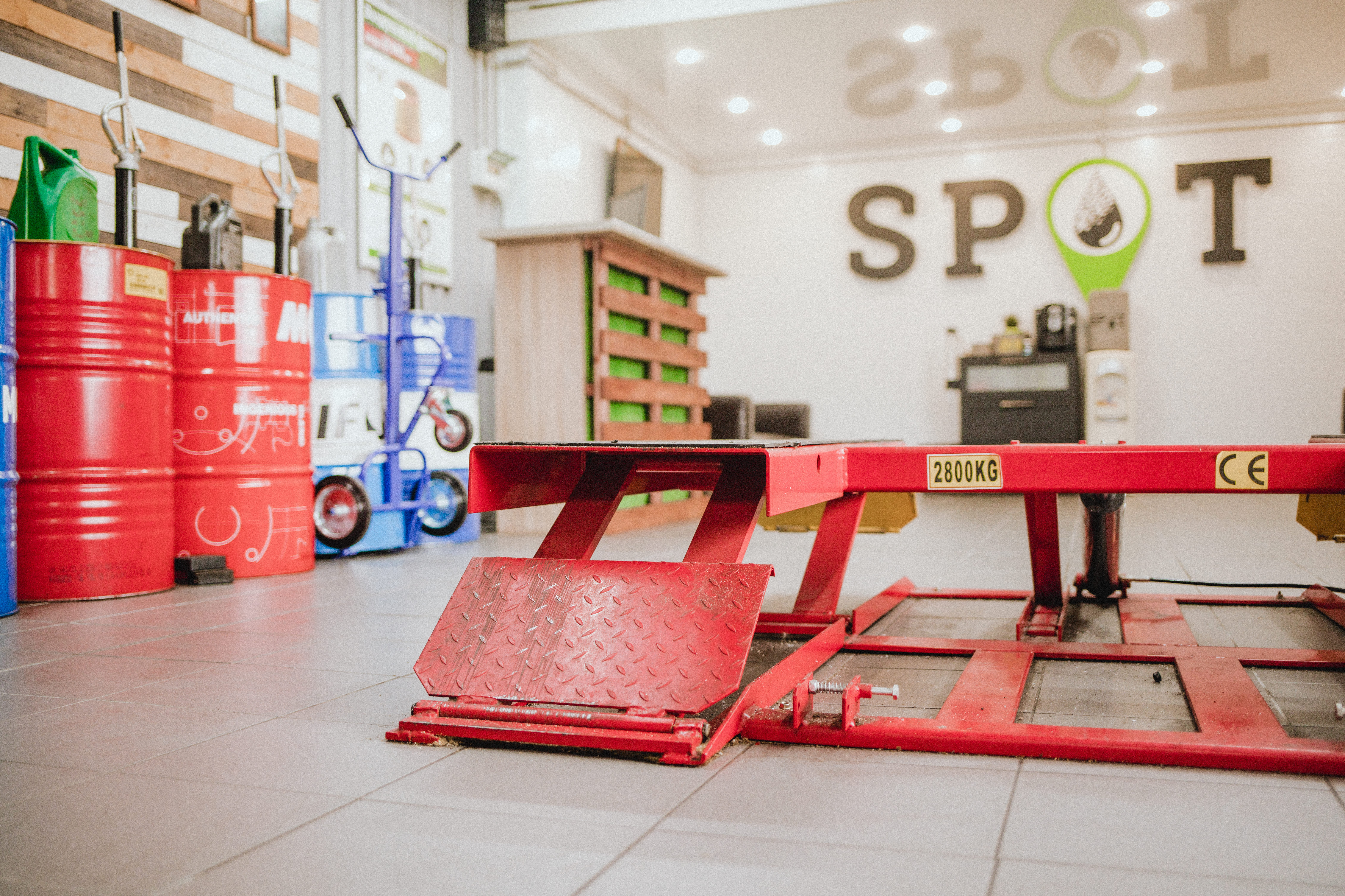 Замена масла SPOT №5