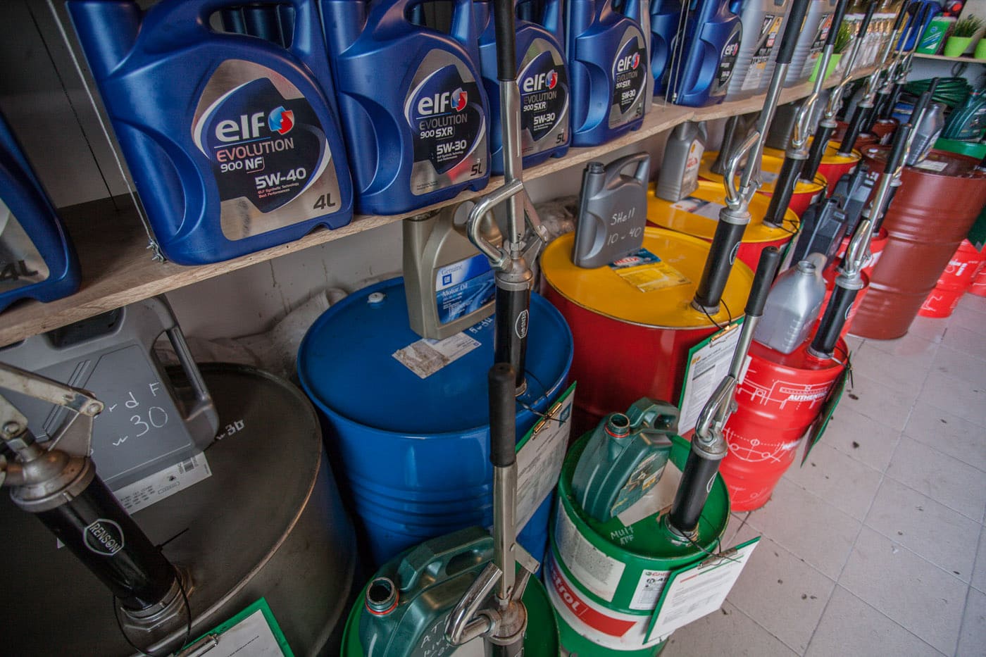 Замена масла SPOT №9