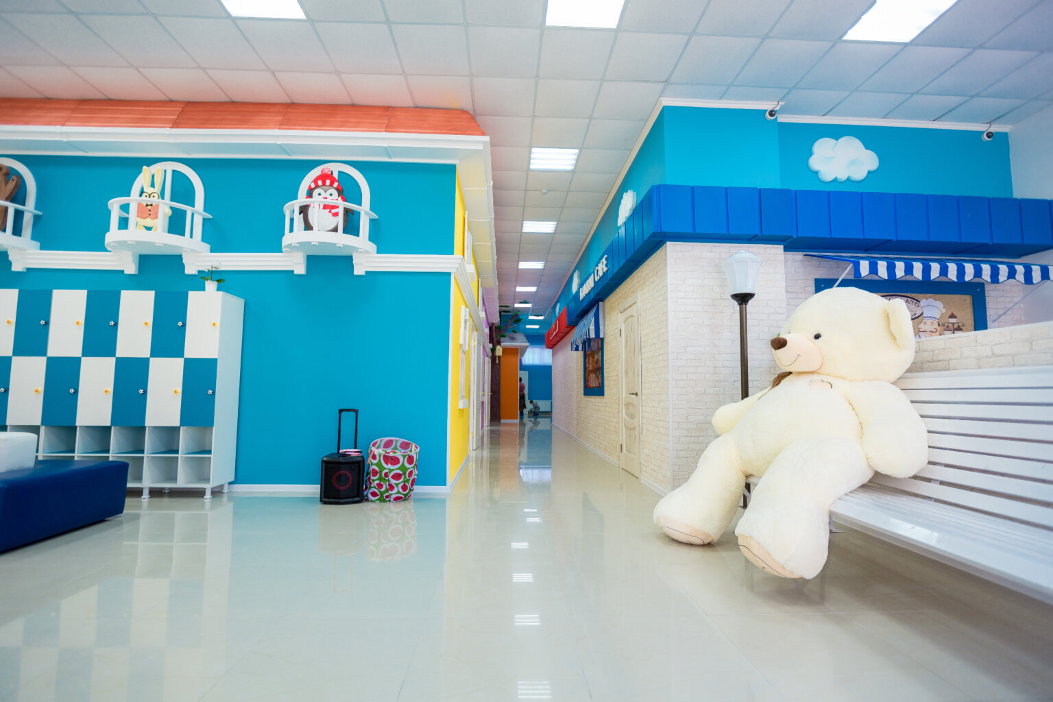 Интерьер частного садика Bambika Club Интерьер частного садика Bambika Club