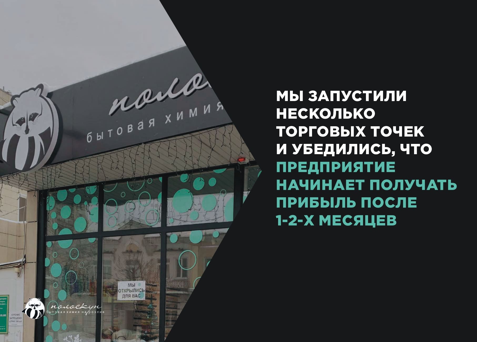 Эффективность франшизы Полоскун Эффективность франшизы Полоскун