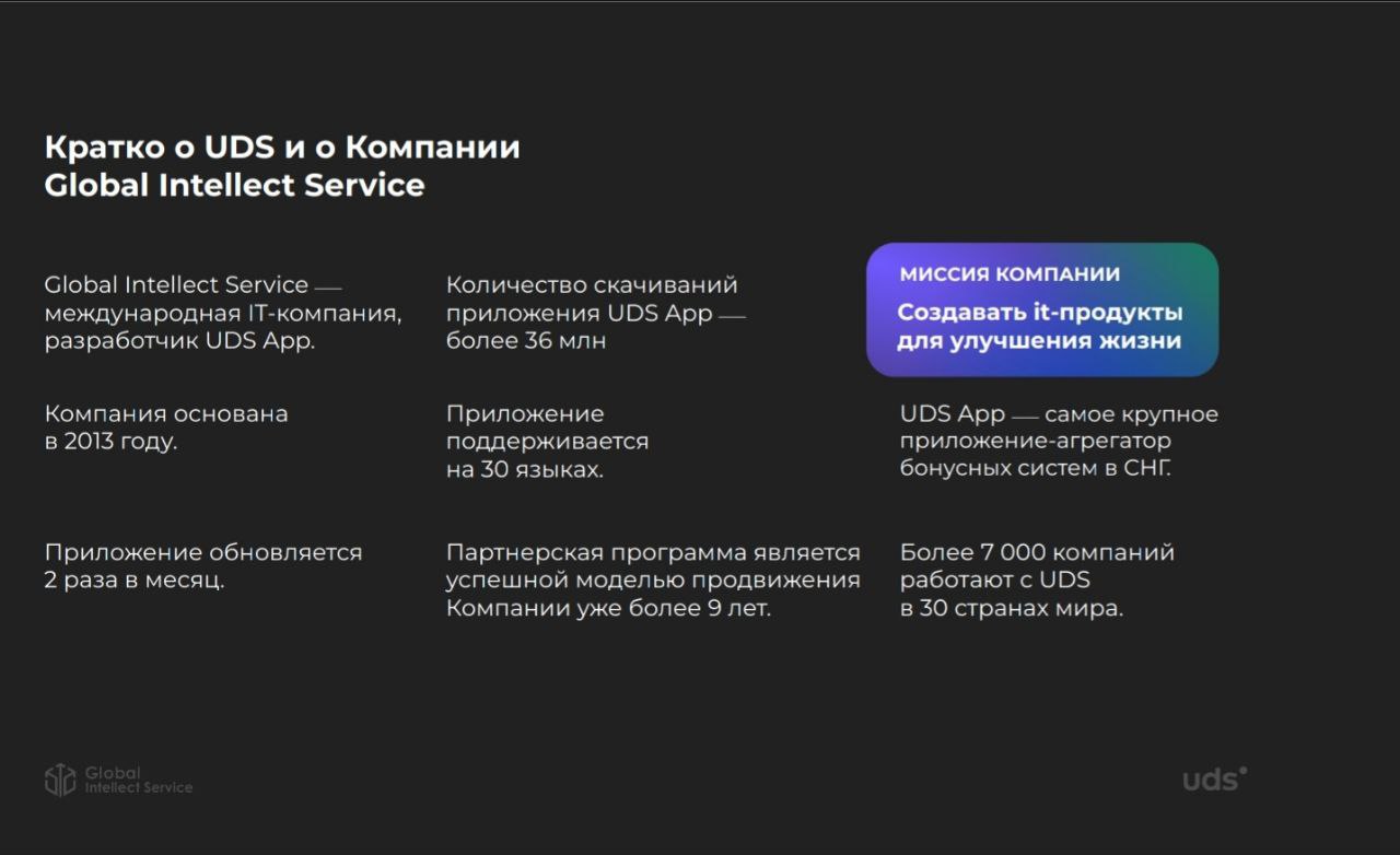 о компании USD 