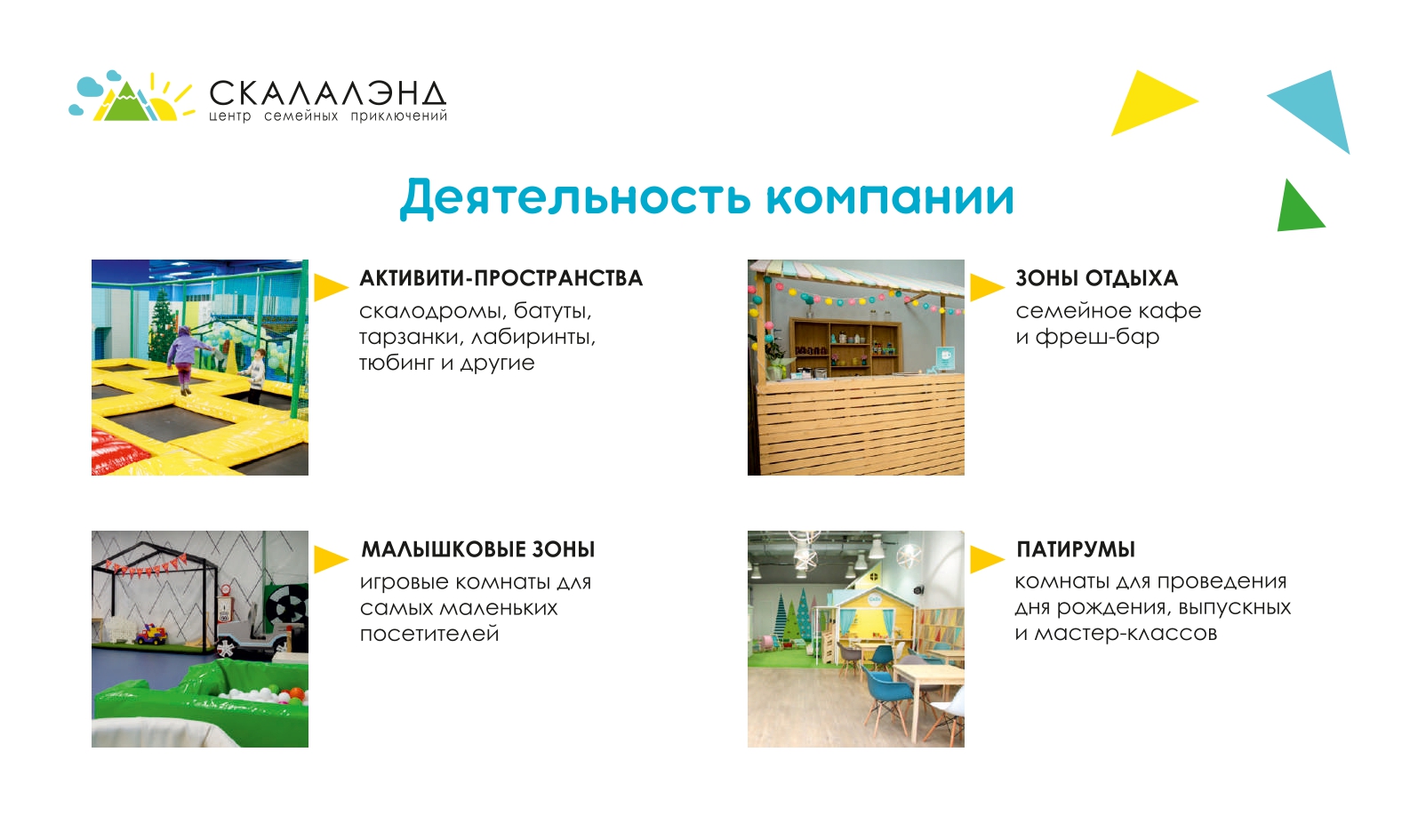 Деятельность компании СКАЛАЛЭНД